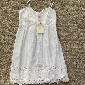 New with tags Rachel ashwell lace white dress
